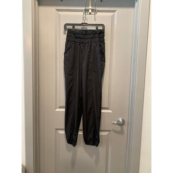 Love Tree Black Joggers | Women’s M | High Waist, Ankle Elastic - Picture 1 of 6